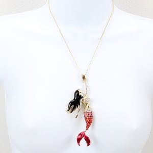 Bestey Johnson Mermaid Pendant Fantacy Gold